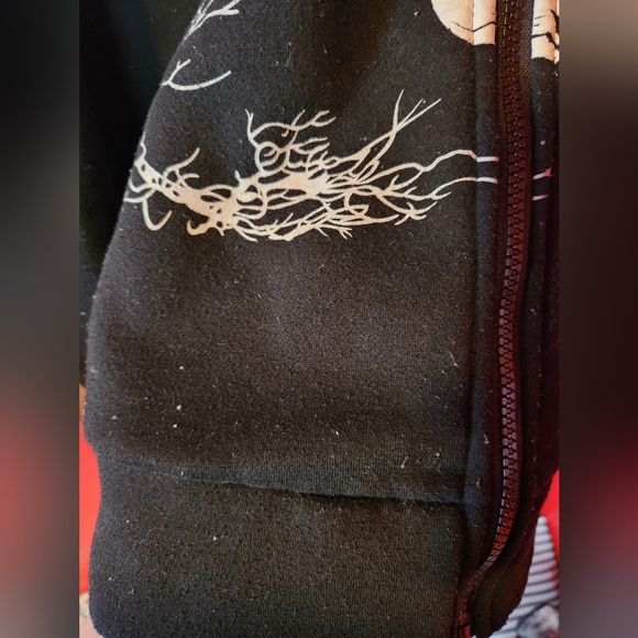 Skull Crow Hoodie - Picture 3 of 7